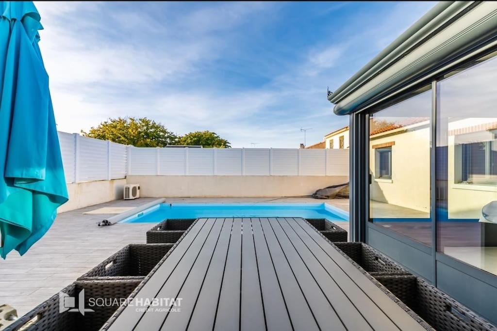 Villa Avec Piscine Saint-Jean-de-Monts Exteriör bild