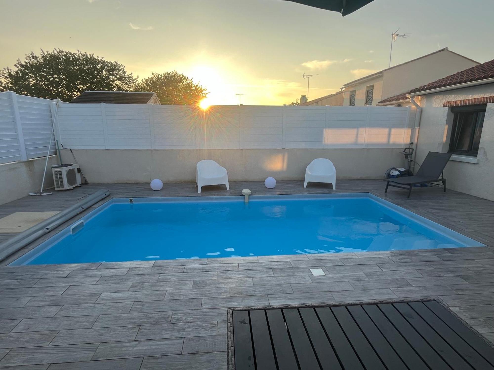 Villa Avec Piscine Saint-Jean-de-Monts Exteriör bild